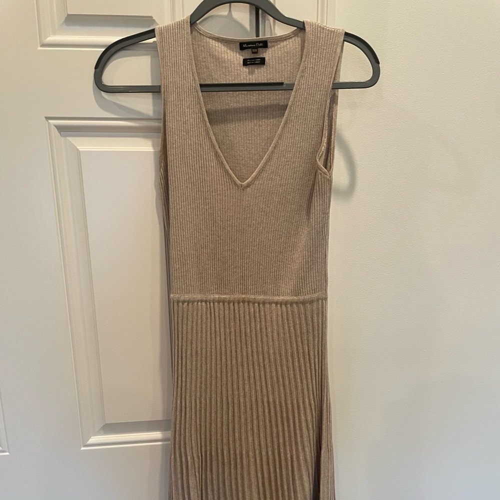 Massimo Dutti knit midi dress